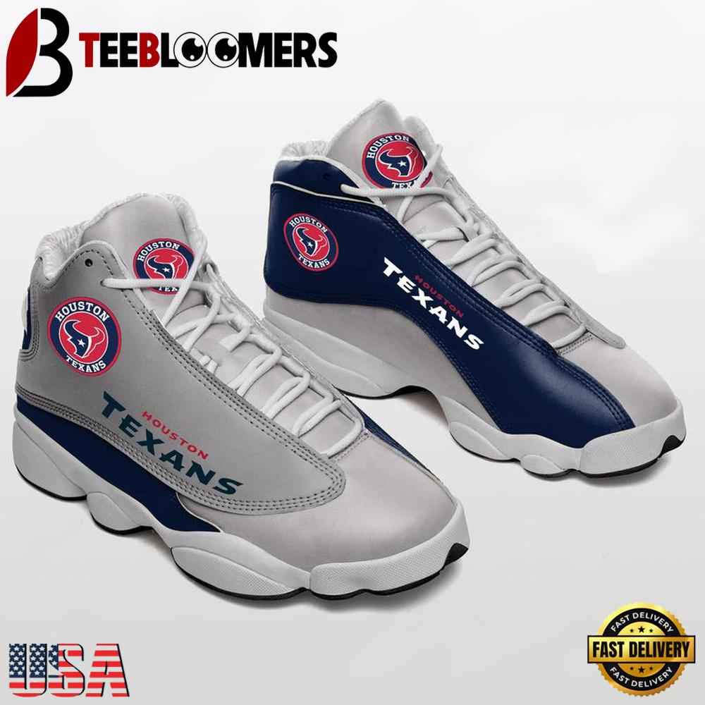 Houston Texans NFL Ver 2 Air Jordan 13 Sneaker - Gift For Fans
