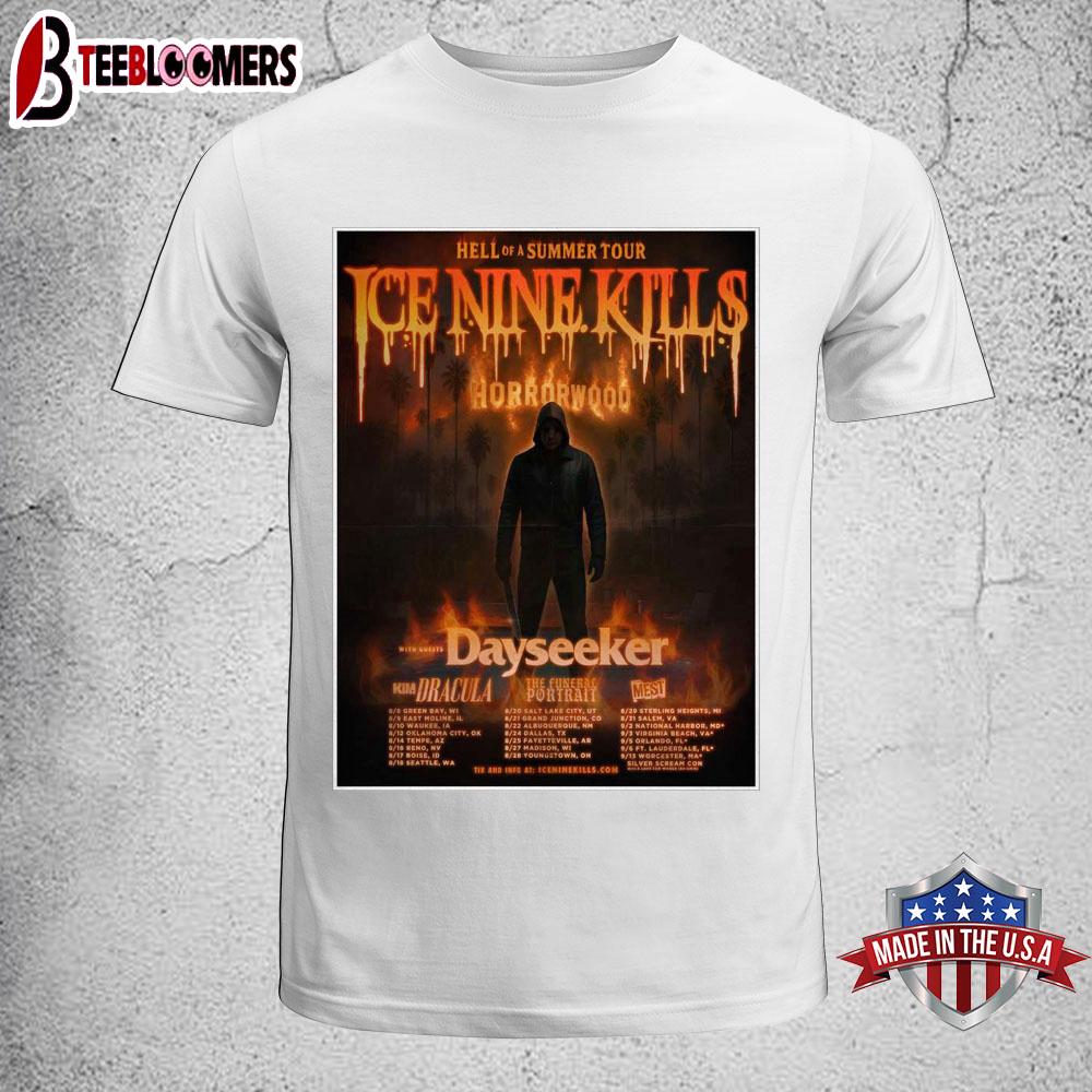 Ice Nine Kills Hell Of Asummer Tour 2025 Unisex T-Shirt