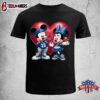 Indianapolis Colts Mickey And Minnie Mouse Unisex T-Shirt