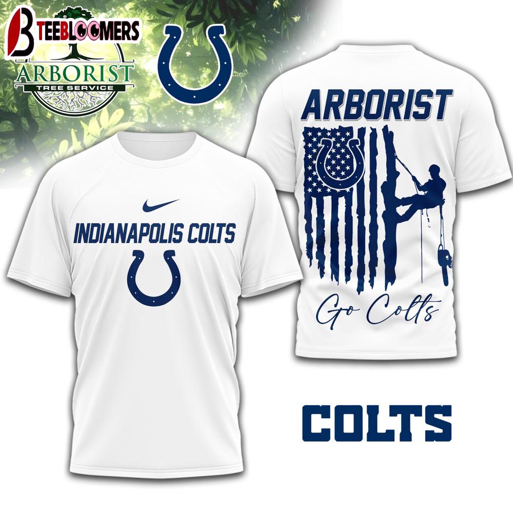 Indianapolis Colts NFL Arborist 3D Shirt For Fans
