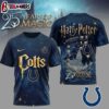 Indianapolis Colts NFL Harry Potter 25 Years Of Magic 3D T-Shirt For Fans