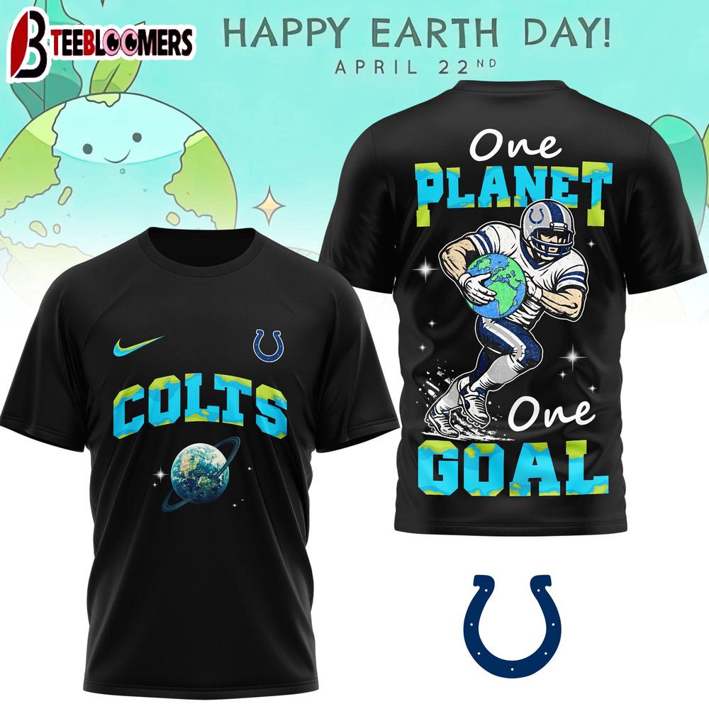 Indianapolis Colts NFL x Earth Day 3D T-Shirt For Fans