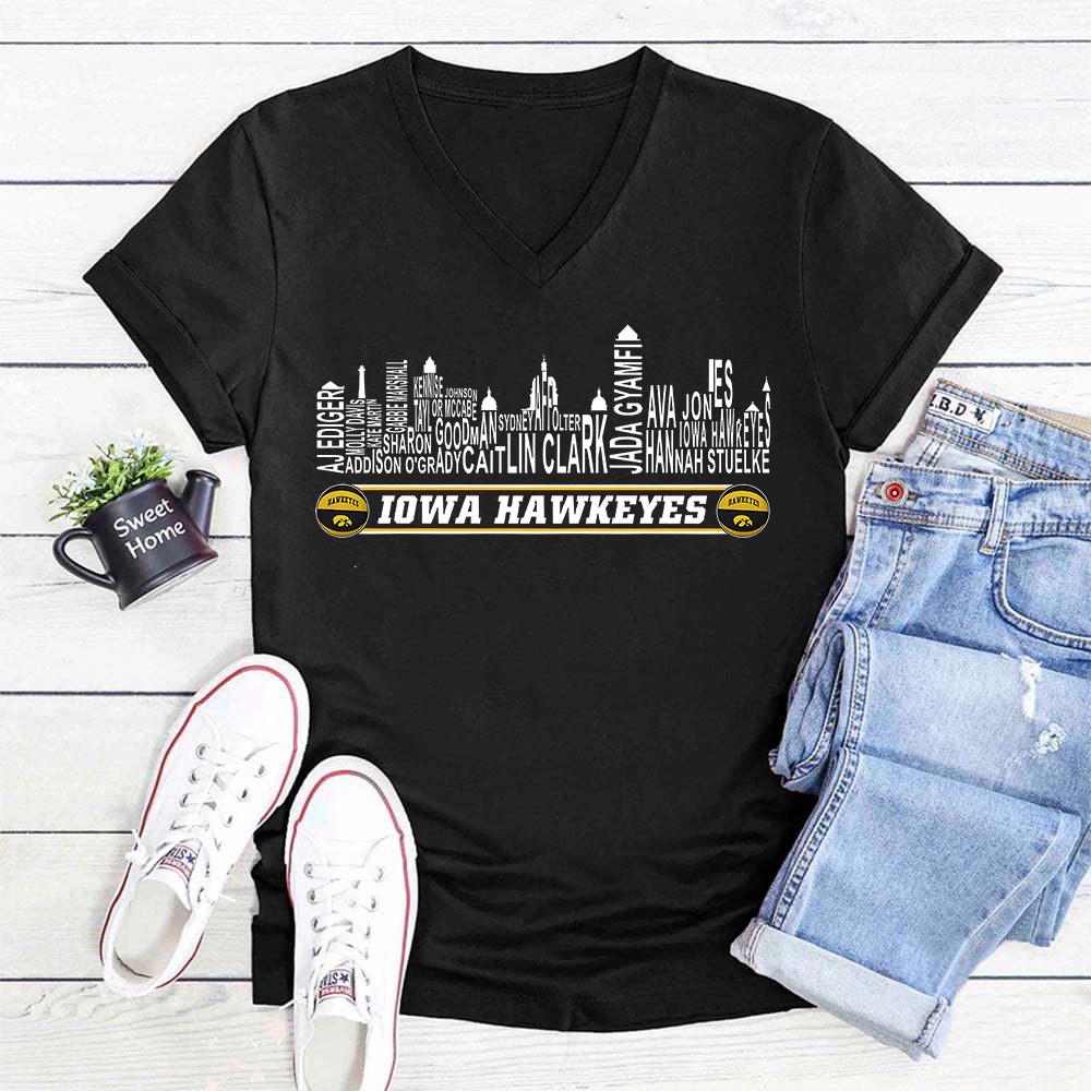Iowa Hawkeyes Sport Pattern Unisex T-Shirt For Fans