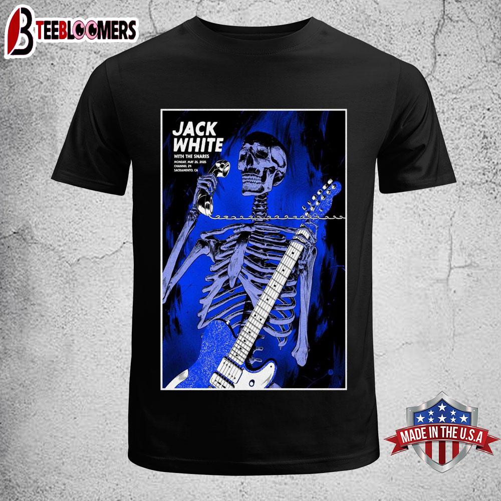 Jack White Channel 24 Sacramento, CA May 26 2025 Unisex T-Shirt