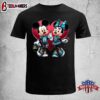 Jacksonville Jaguars Mickey And Minnie Mouse Unisex T-Shirt
