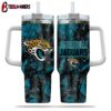Jacksonville Jaguars NFL Hunting Tumbler 40Oz Handle