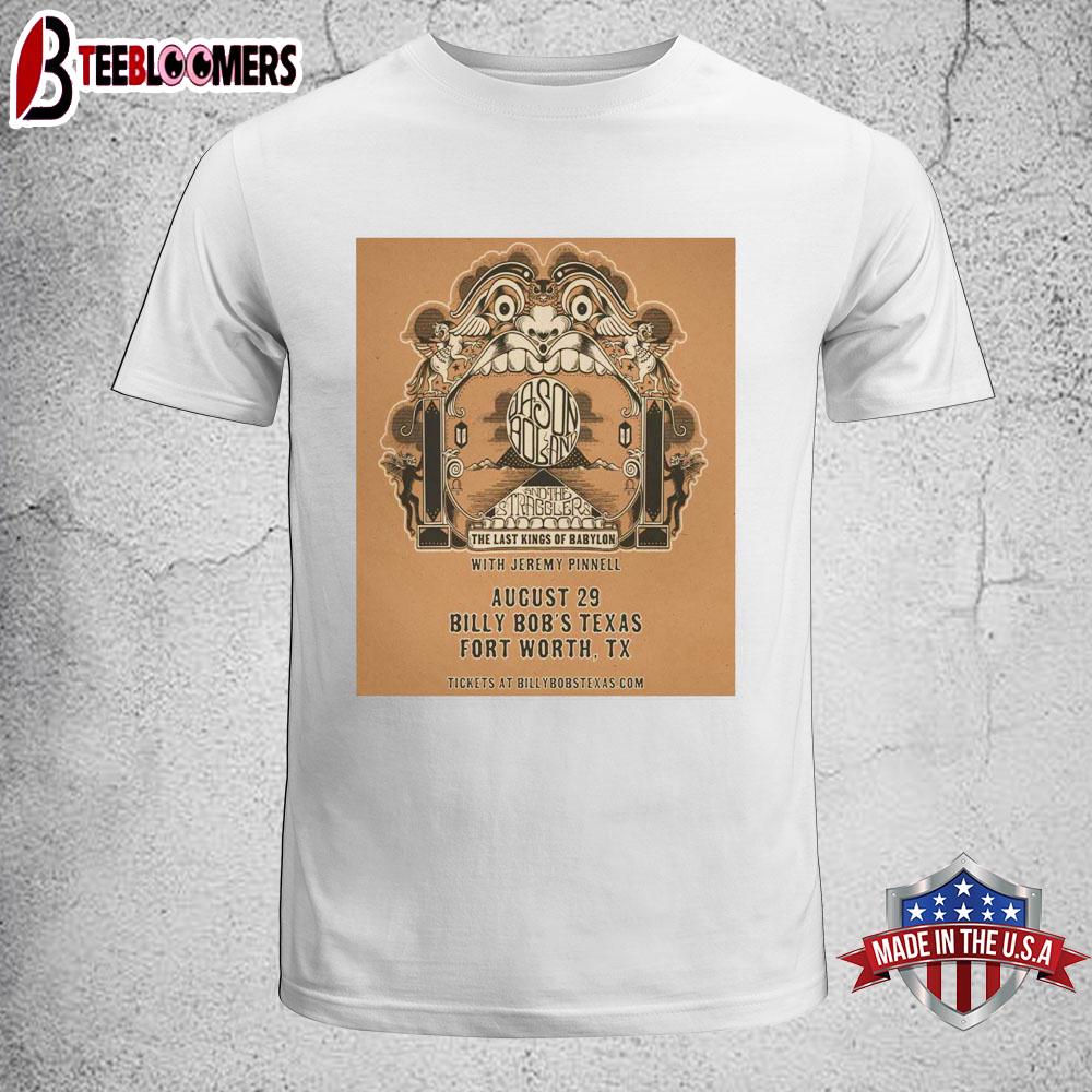 Jason Boland & The Stragglers Billy Bob's Fort Worth, TX Aug 29 2025 Tour Unisex T-Shirt