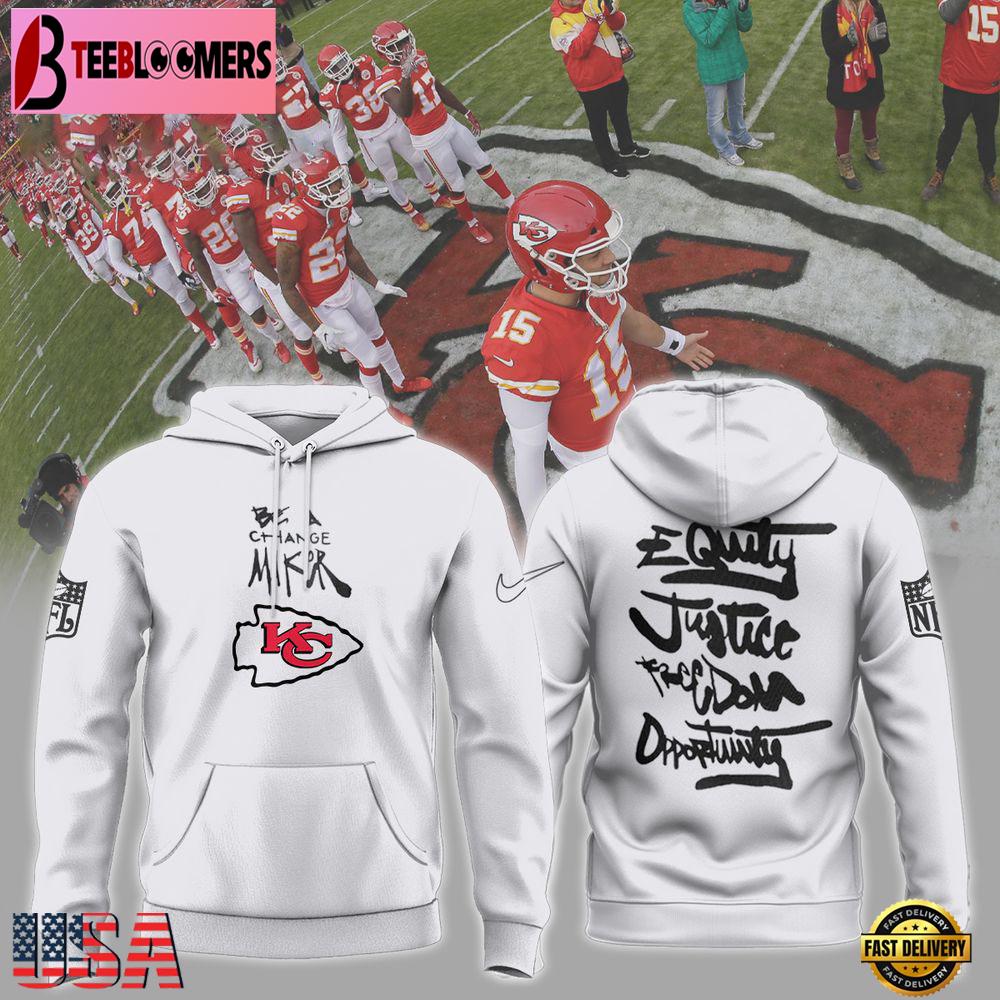 Kansas City Chiefs Inspire Inspire Be A Change Maker NFL Hoodie