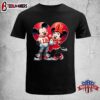Kansas City Chiefs Mickey And Minnie Mouse Unisex T-Shirt