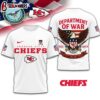 Kansas City Chiefs NFL Department Of War 3D T-Shirt