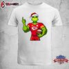 Kansas City Chiefs NFL Grinch Christmas Unisex T-Shirt