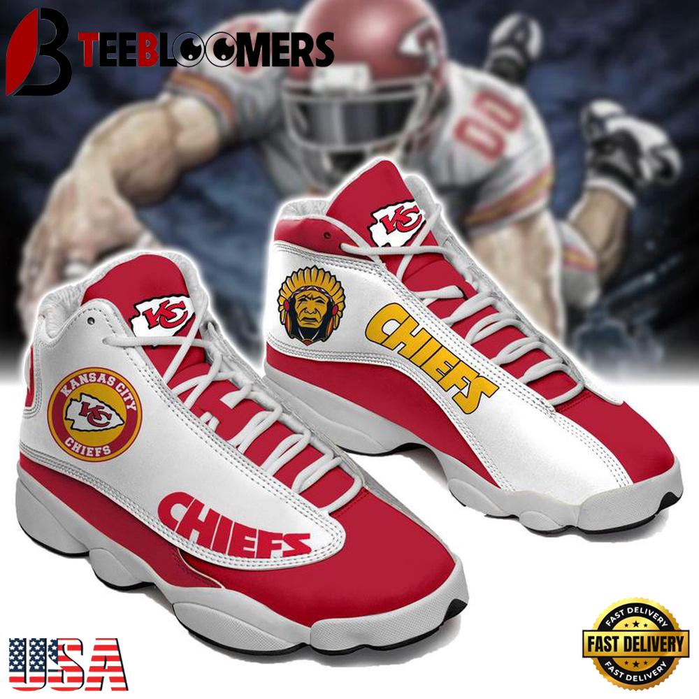 Kansas City Chiefs NFL Ver 1 Air Jordan 13 Sneaker - Gift For Fans