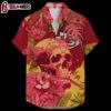 Kansas City Chiefs Signature Skull NFL Hawaiian Shirt
