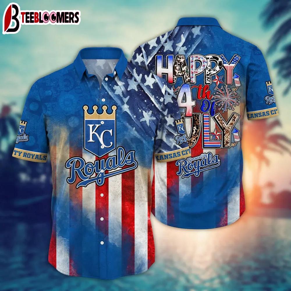 Kansas City Royals 4th of July Celebration Summer Hawaiian Shirt