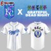 Kansas City Royals MLB x Grateful Dead Night Baseball Jersey Shirt