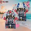 Kiss Eagle Hawaiian Shirt Independent gift July Father Day Gift 2023