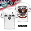 Las Vegas Raiders NFL Department Of War 3D T-Shirt