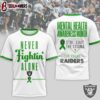 Las Vegas Raiders NFL Mental Health Matters 3D T-Shirt
