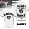 Las Vegas Raiders NFL Rule The Field 3D T-Shirt For Fans