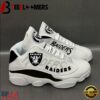 Las Vegas Raiders NFL Ver 4 Air Jordan 13 Sneaker - Gift For Fans