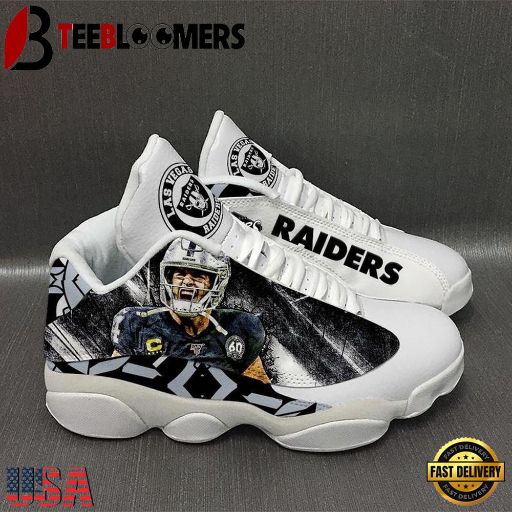 Las Vegas Raiders NFL Ver 5 Air Jordan 13 Sneaker - Gift For Fans