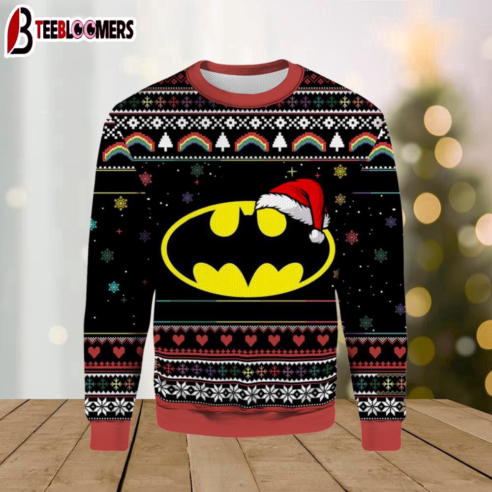 Logo Batman Ugly Christmas Sweater