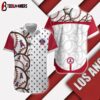 Los Angeles Angels Baseball Stitch Summer Hawaiian Shirt