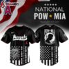 Los Angeles Angels MLB x National POWMIA Recognition Day Baseball Jersey For Fans