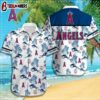 Los Angeles Angels Palm Paradise Summer Hawaiian Shirt