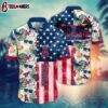 Los Angeles Angels Stars & Palms Summer Hawaiian Shirt