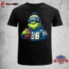 Los Angeles Chargers Grinch Christmas Unisex T-Shirt