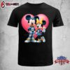 Los Angeles Chargers Mickey And Minnie Mouse Unisex T-Shirt
