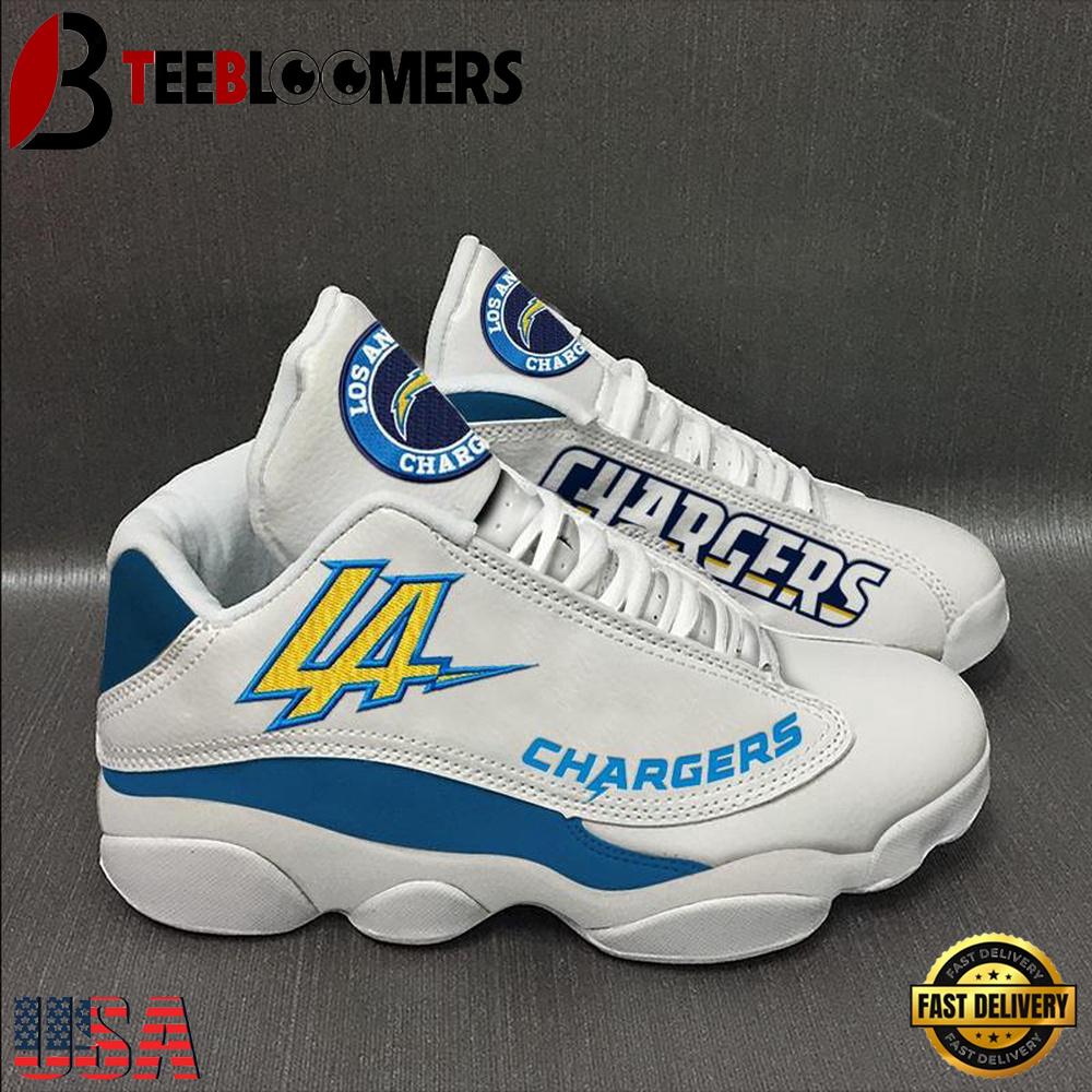 Los Angeles Chargers NFL Air Jordan 13 Sneaker - Gift For Fans