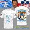 Los Angeles Chargers NFL Bad Bunny Super Bowl 3D Shirt