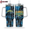 Los Angeles Chargers NFL Hunting Tumbler 40Oz Handle