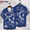 Los Angeles Dodgers #1 Fan Collage Summer Hawaiian Shirt