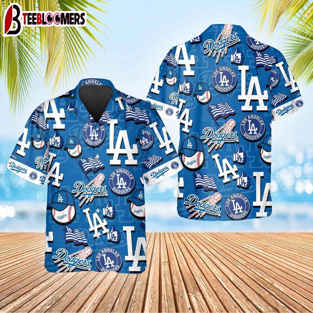 Los Angeles Dodgers All-Star Icons Summer Hawaiian Shirt