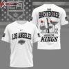 Los Angeles Kings NHL Bartender All Over Print 3D Shirt