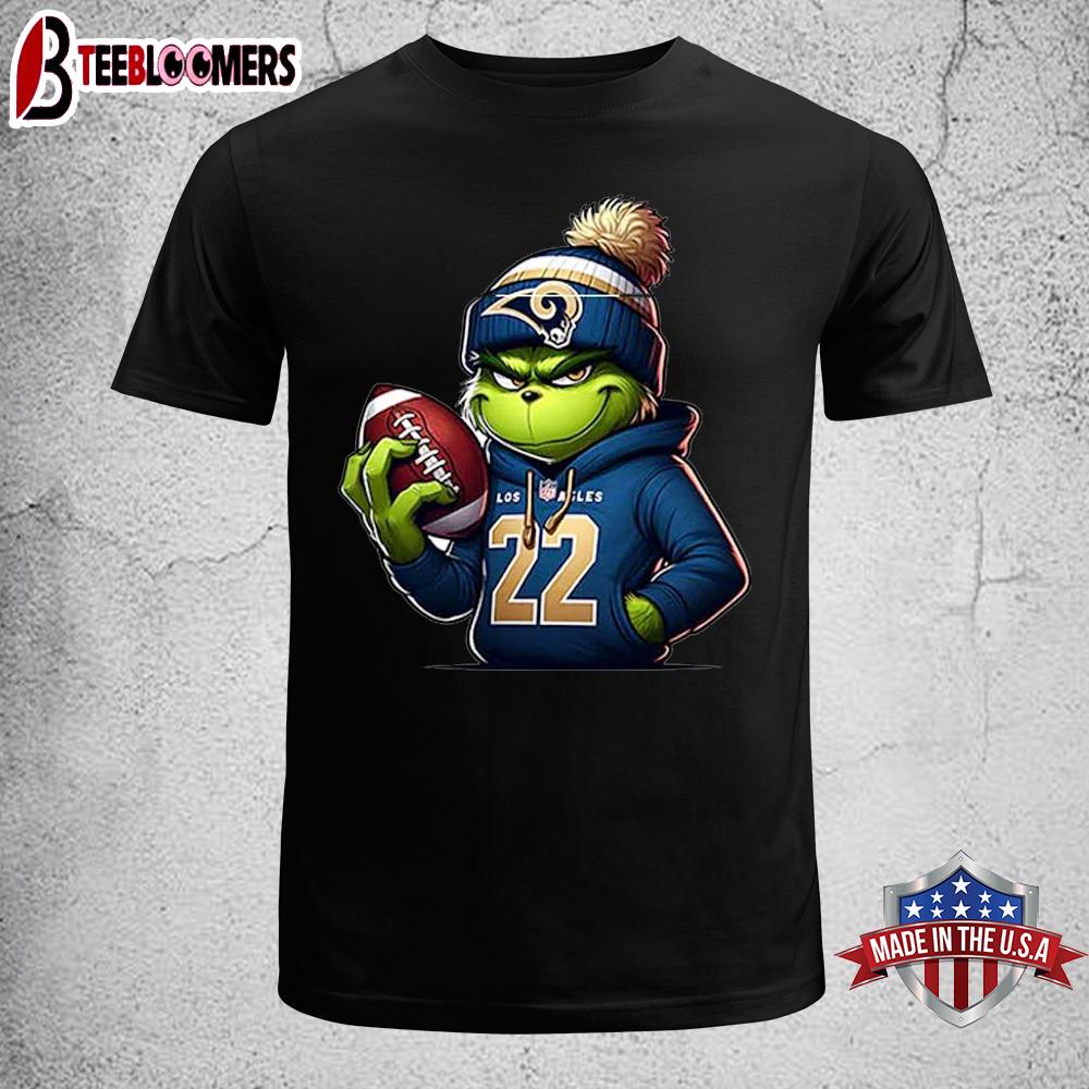 Los Angeles Rams Grinch Christmas Unisex T-Shirt