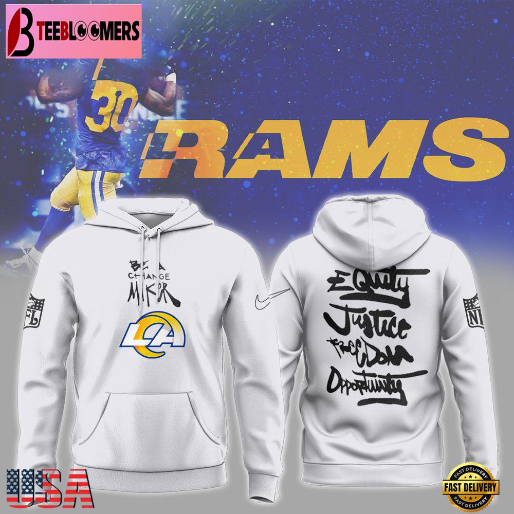 Los Angeles Rams Inspire Inspire Be A Change Maker NFL Hoodie