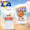 Los Angeles Rams NFL Hello Summer 3D T-Shirt