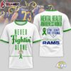 Los Angeles Rams NFL Mental Health Matters 3D T-Shirt