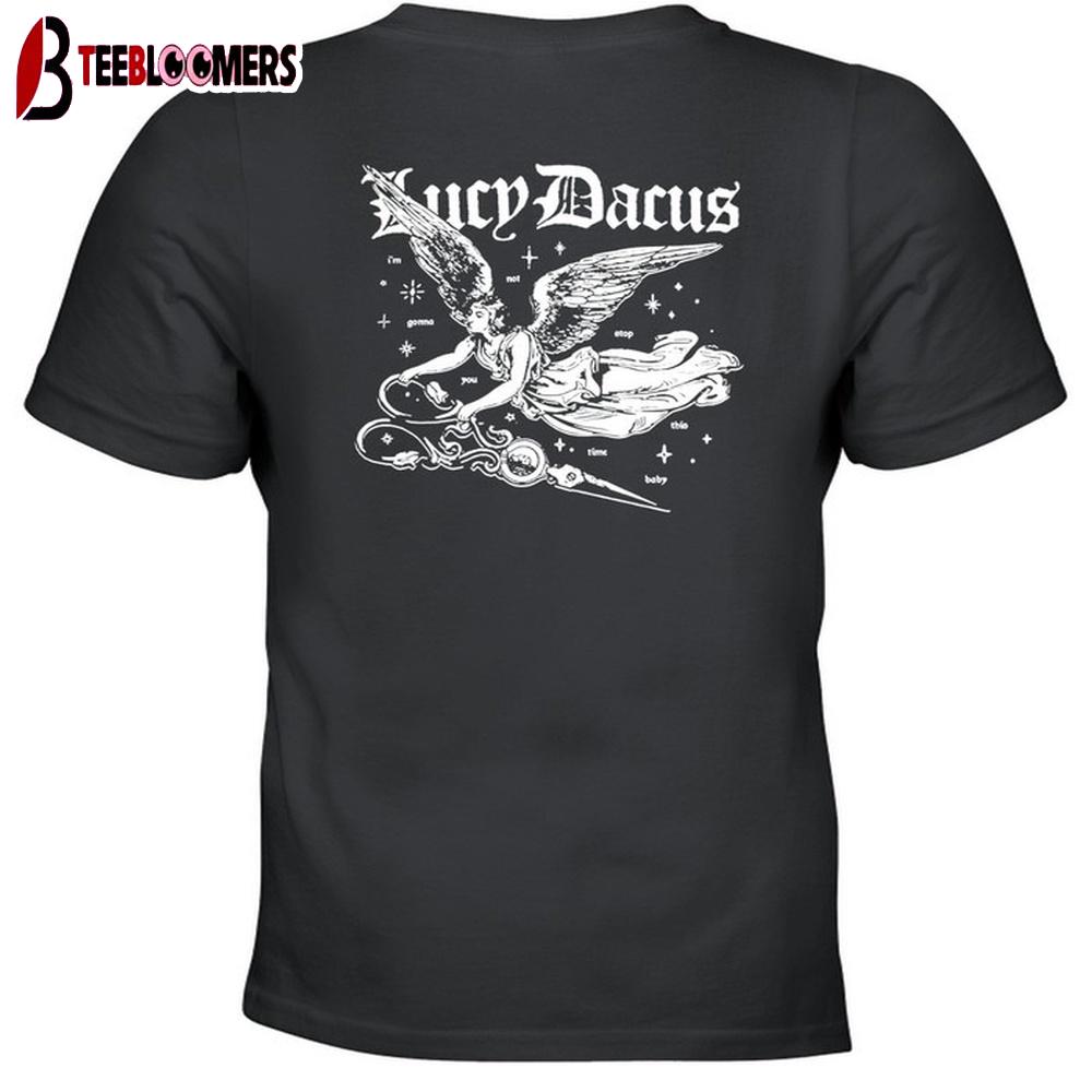 Lucy Dacus Embroidered Angel Scissors Unisex T-Shirts