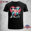 Miami Dolphins Mickey And Minnie Mouse Unisex T-Shirt