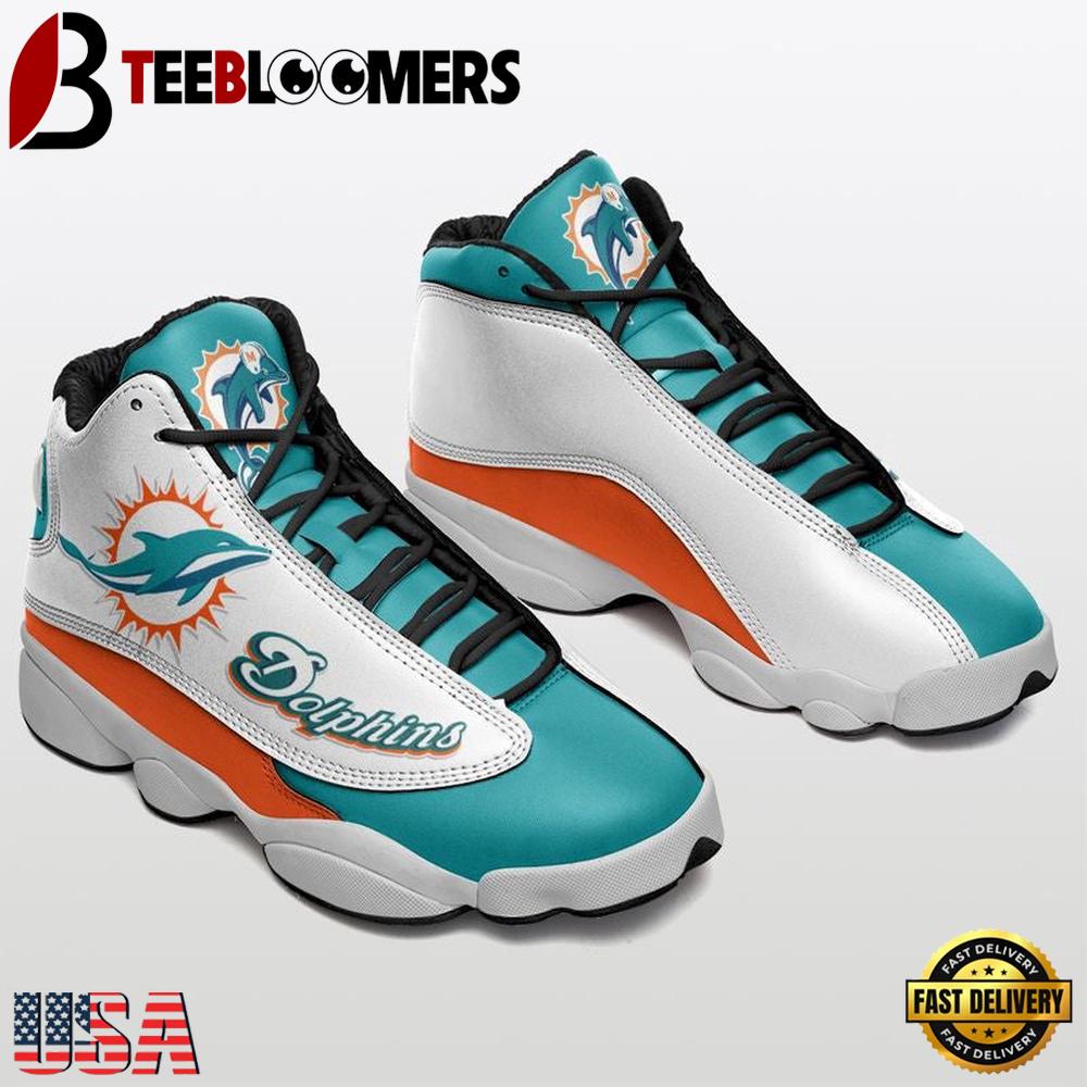 Miami Dolphins NFL Air Jordan 13 Shoes - Gift For Fans
