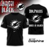 Miami Dolphins NFL Back In Black 3D Shirt For Fans