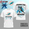 Miami Dolphins NFL Prostate Cancer Awareness Month 3D Shirt
