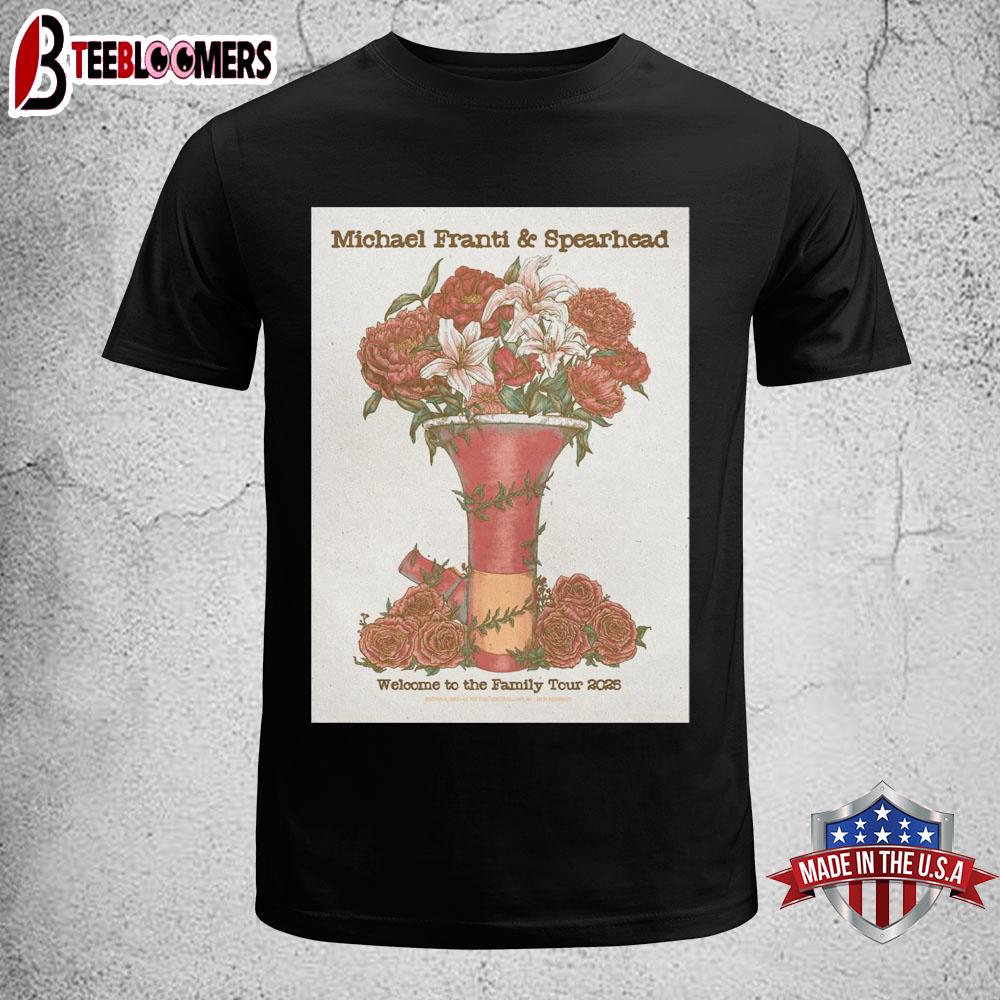 Michael Franti & Spearhead Welcome To The Family Tour 2025 Unisex T-Shirt