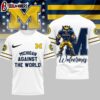Michigan Wolverines NCAA My Team Against The World 3D Shirt For Fans