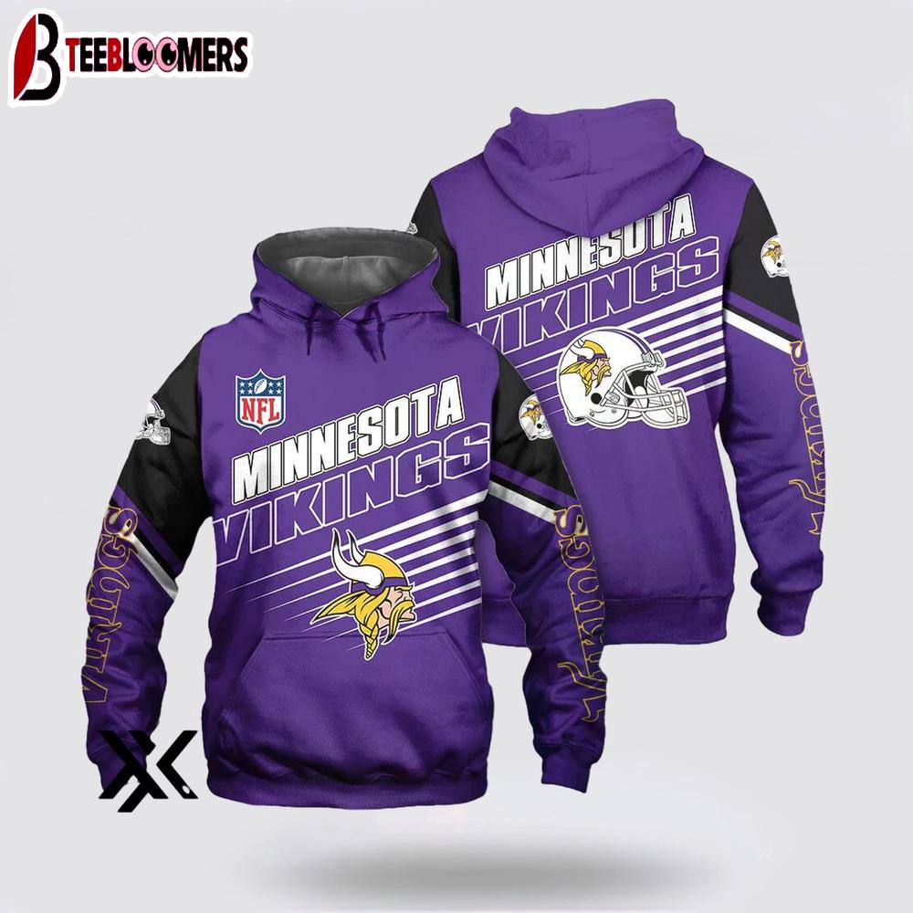 Minnesota Vikings 3D Shirt For Fans